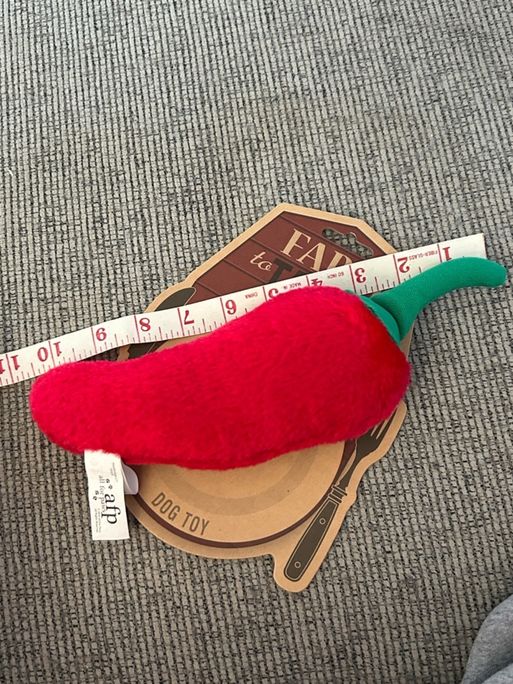 Veggie dog toys NEW mushroom, eggplant, Pepper plush toys - Picture 6 of 11